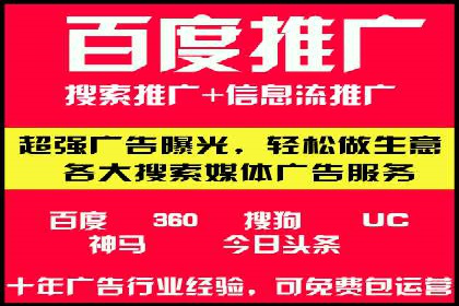 百度竞价包年推广案例分析